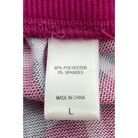 NWOT Muk Luks Women's Size Large Fuchsia Long-Sleeved Top & Plaid Pants … - Picture 8 of 8